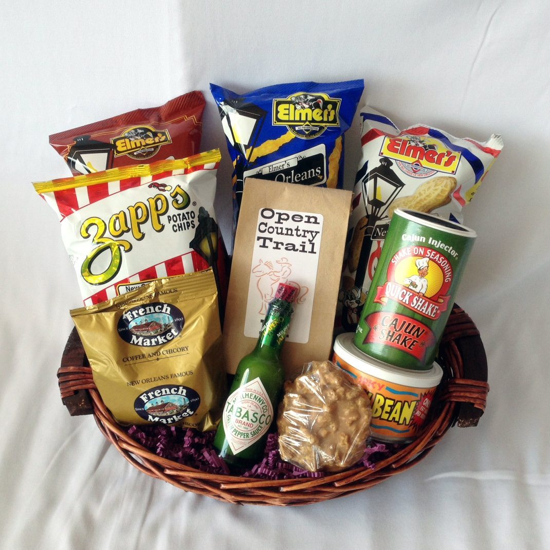 Snack Basket Cajun gift baskets New Orleans gift
