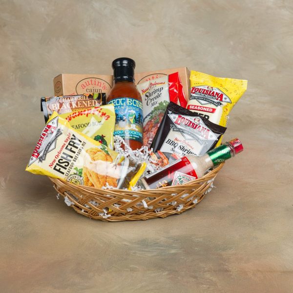 Cajun Cornucopia Cajun gift baskets New Orleans gift