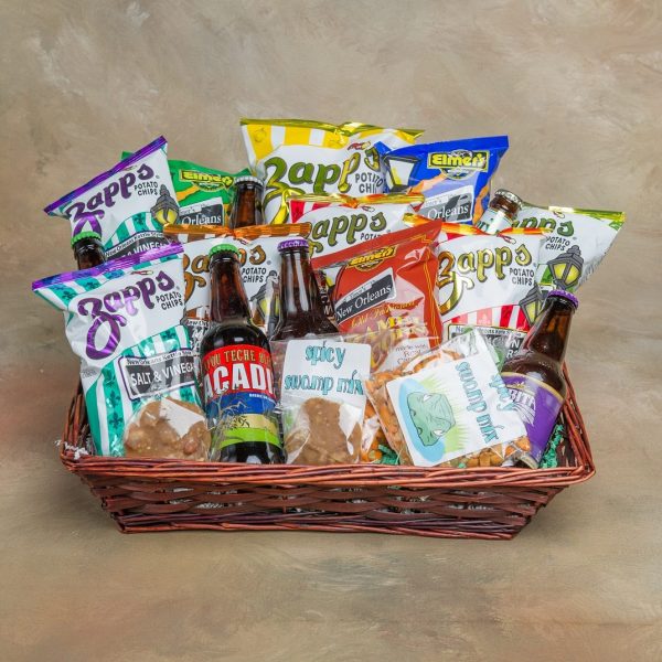 Beer Lover's Bliss Cajun gift baskets New Orleans gift