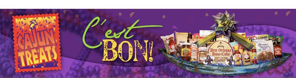 Logo Cajun gift baskets | New Orleans gift baskets | Louisiana gift baskets