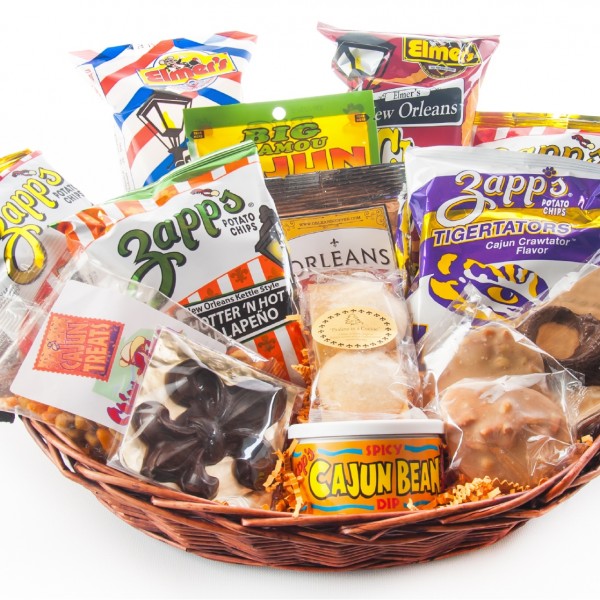 Snacks Galore Cajun gift baskets New Orleans gift